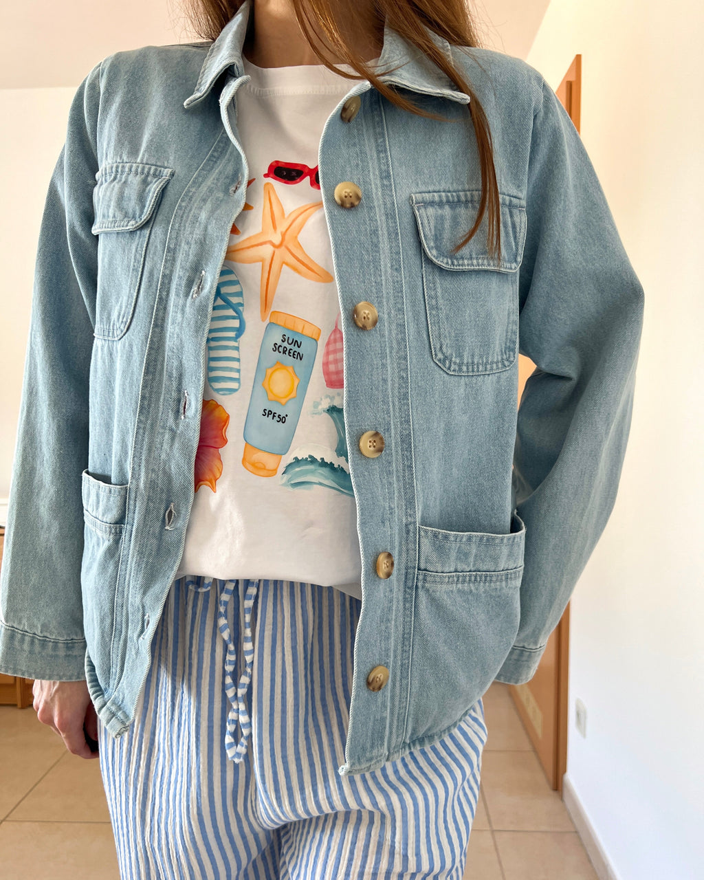 Veste en jean Juliette