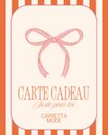 Carte cadeau Capretta Mode